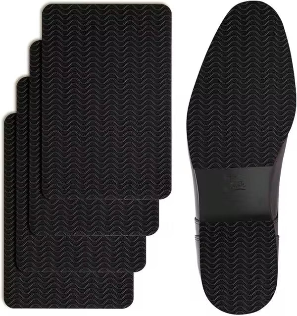 Anti Slip Shoe Grips Pads Shoe Sole - 2 Pairs (8.0*4.5, Red), Popular Sole Protectors